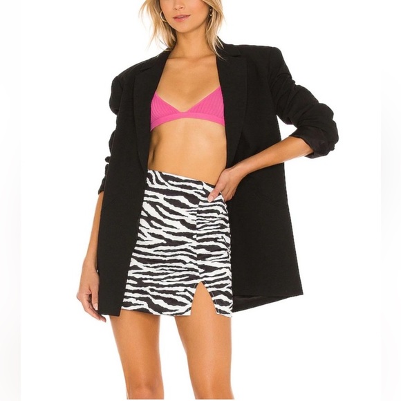 Dresses & Skirts - Superdown Dillon Mini Skirt in Zebra